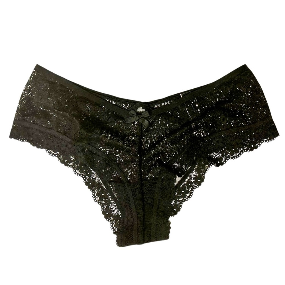 Victoria's Secret Black Lace Panties